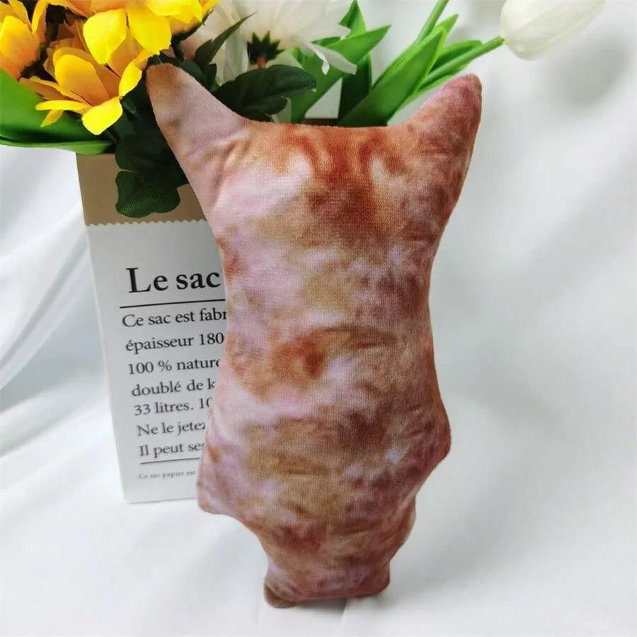 Funny Face Cat Plush Toy, Goofy Kitten Stuffed Animal Meme Cat Stuffed & Plush Animals Toy Gift for Kids Girls Girlfriend